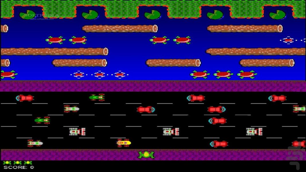 Frogger - Gameplay image of android game