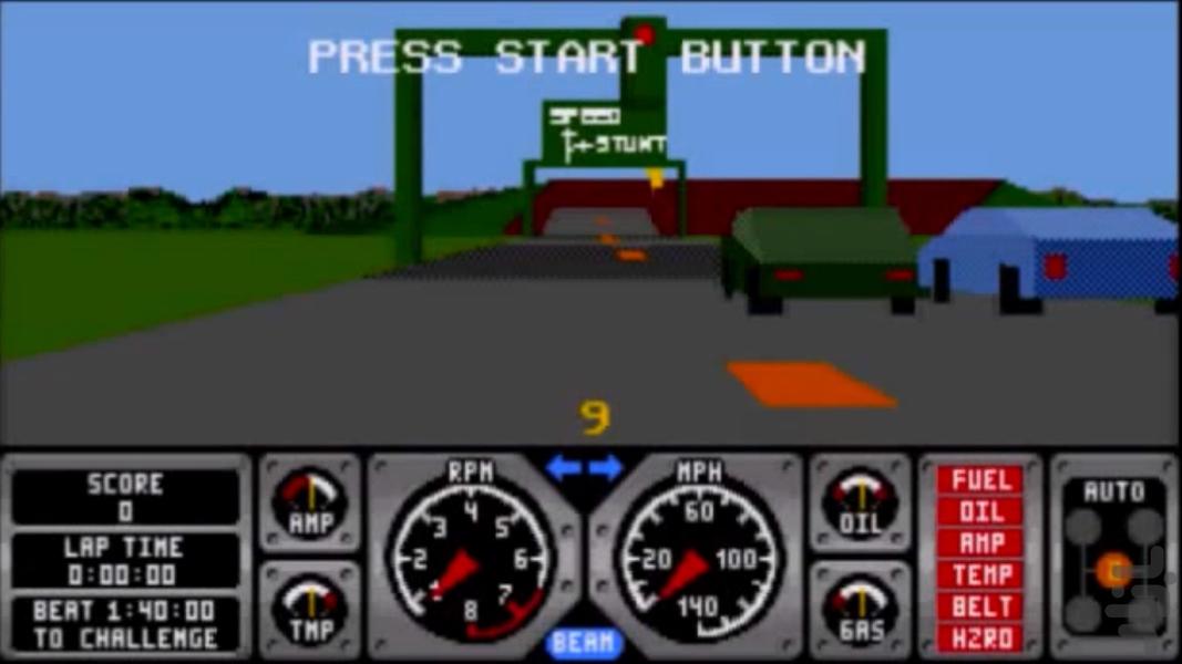 رانندگی سرسخت - عکس بازی موبایلی اندروید