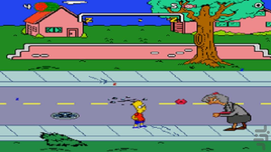 سیمپسونها ۳ وحشت بزرگ - عکس بازی موبایلی اندروید