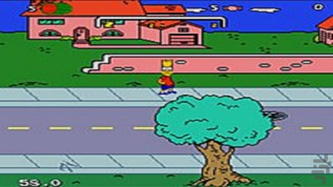 سیمپسونها ۳ وحشت بزرگ - عکس بازی موبایلی اندروید