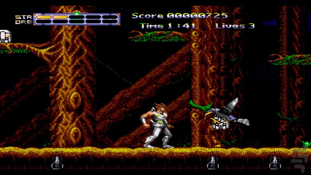 استرایدر بسوی نبرد - Gameplay image of android game