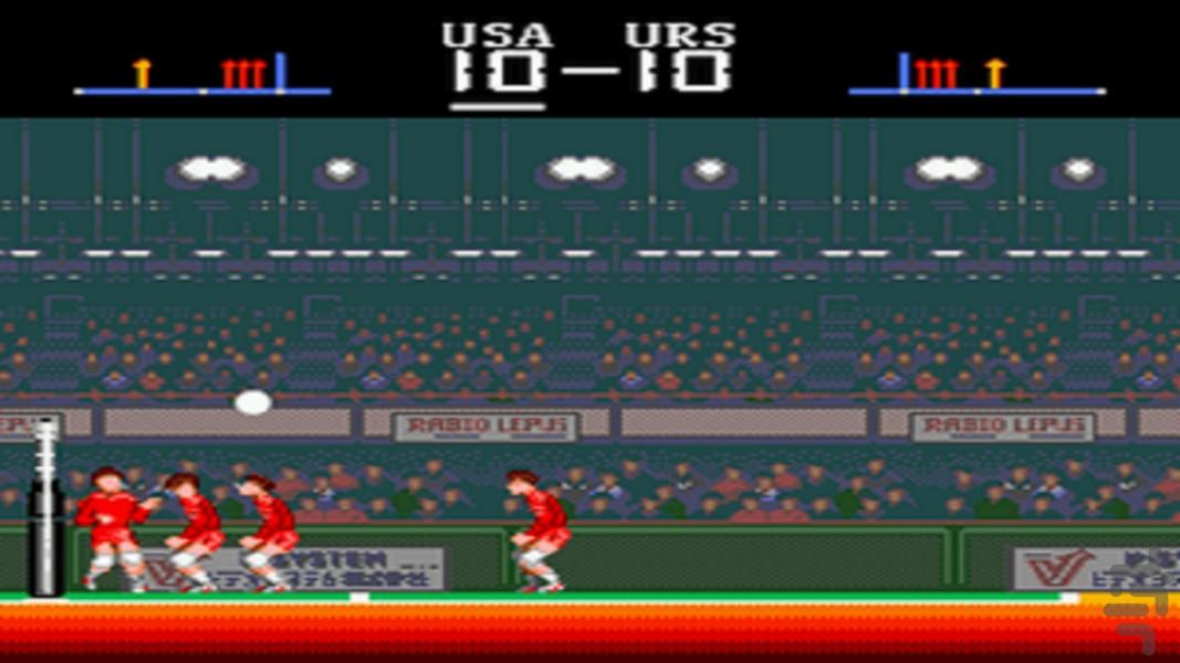 والیبال هیجانی - Gameplay image of android game