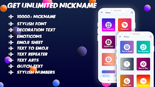 Nickname Generator For Gamer - عکس برنامه موبایلی اندروید