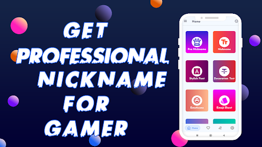 Nickname Generator For Gamer - عکس برنامه موبایلی اندروید