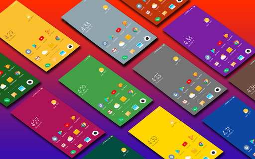 Single Color Wallpapers - عکس برنامه موبایلی اندروید