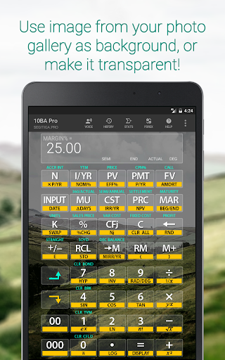 ۱۰BA Professional Financial Calculator - عکس برنامه موبایلی اندروید