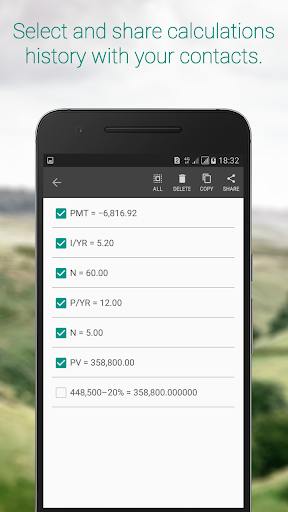 ۱۰BA Professional Financial Calculator - عکس برنامه موبایلی اندروید