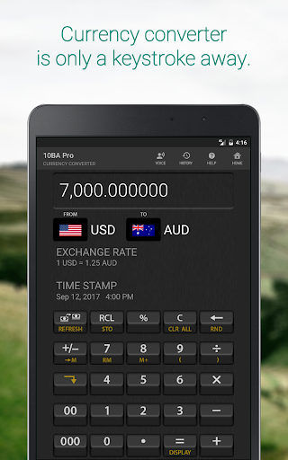 ۱۰BA Professional Financial Calculator - عکس برنامه موبایلی اندروید