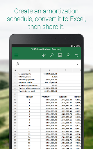 ۱۰BA Professional Financial Calculator - عکس برنامه موبایلی اندروید