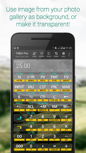۱۰BA Professional Financial Calculator - عکس برنامه موبایلی اندروید