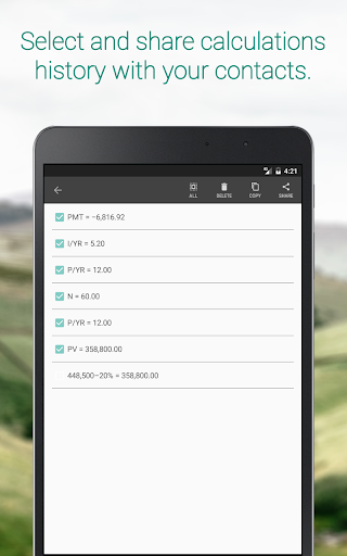 ۱۰BA Professional Financial Calculator - عکس برنامه موبایلی اندروید