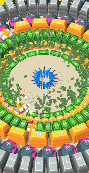 Coin Shooter - Gameplay image of android game