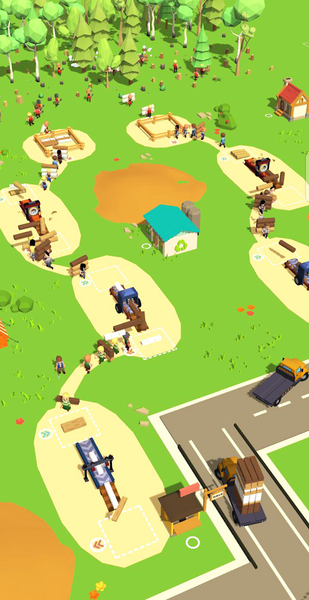 Lumber Empire: Idle Wood Inc - عکس بازی موبایلی اندروید