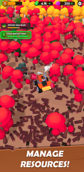 Lumber GO! - Gameplay image of android game