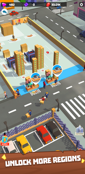 My Lumber Yard - Gameplay image of android game