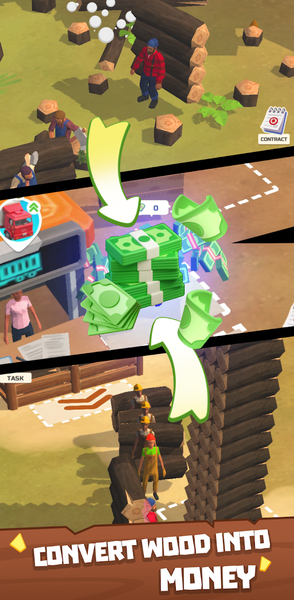 My Lumber Yard - Gameplay image of android game