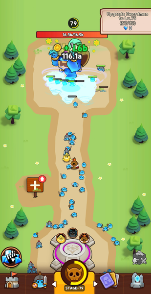 Slime Village - Gameplay image of android game