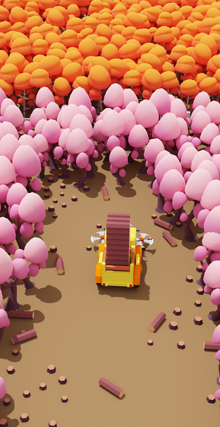 Cut Down All - Gameplay image of android game