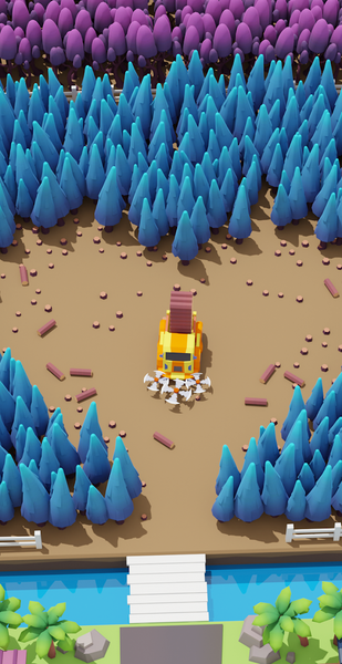 Cut Down All - Gameplay image of android game