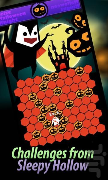 Seize Halloween Knight - Gameplay image of android game