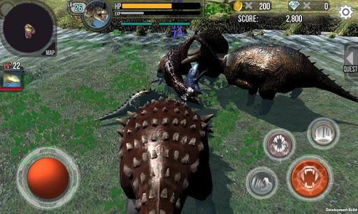 Hungry Dino : ۳D Jurassic Adventure - عکس بازی موبایلی اندروید