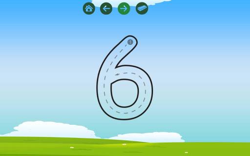 Belajar Menulis Huruf / Angka - Gameplay image of android game