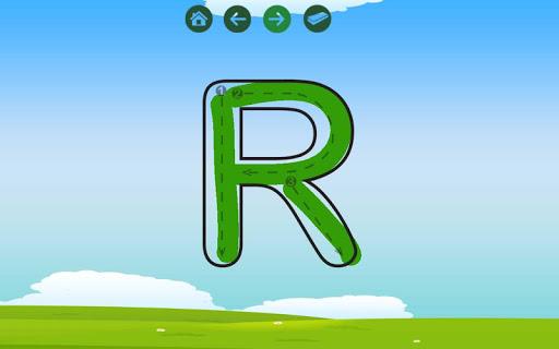 Belajar Menulis Huruf / Angka - عکس بازی موبایلی اندروید