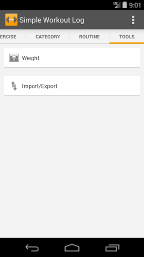 Simple Workout Log - عکس برنامه موبایلی اندروید