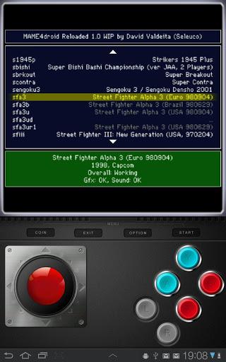 MAME۴droid (۰.۱۳۹u۱) - عکس بازی موبایلی اندروید