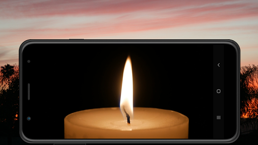 Night Light | Candle Fireplace - Image screenshot of android app