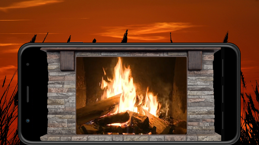 Night Light | Candle Fireplace - Image screenshot of android app