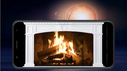 Night Light | Candle Fireplace - Image screenshot of android app