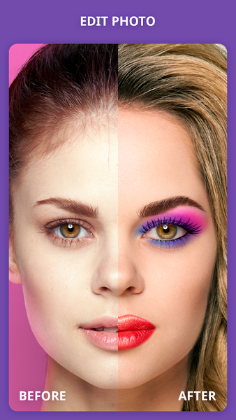 DIY Makeup: Photo Editor - عکس برنامه موبایلی اندروید