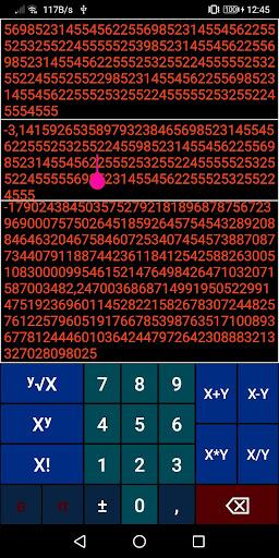 Large Number Calculator - عکس برنامه موبایلی اندروید