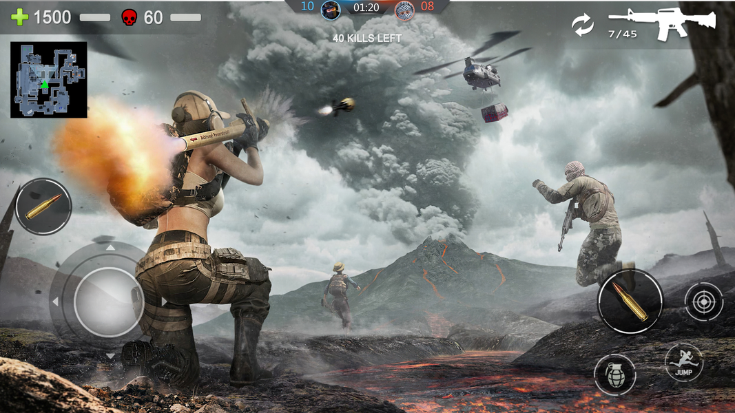 FPS Commando Shooter Gun Games - عکس بازی موبایلی اندروید