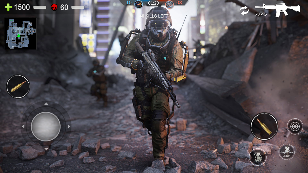 FPS Commando Shooter Gun Games - عکس بازی موبایلی اندروید