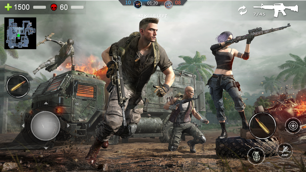 FPS Commando Shooter Gun Games - عکس بازی موبایلی اندروید