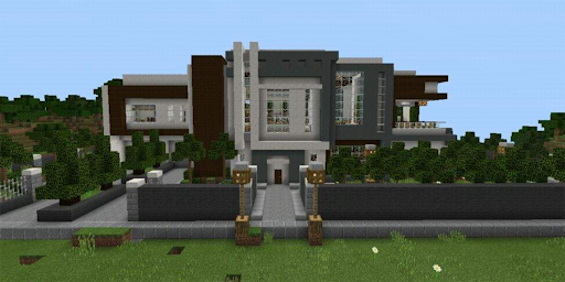 Modern Mansions Map For Minecraft  - Best Mansion - عکس برنامه موبایلی اندروید