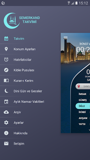 Semerkand Takvimi - Image screenshot of android app