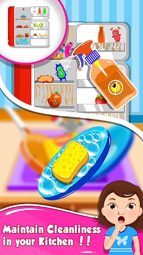 Baby Girl Cleaning House - Gameplay image of android game