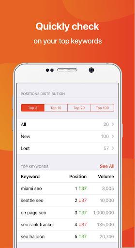 SEMrush - Image screenshot of android app