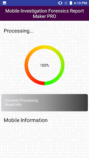 Mobile Investigation Forensics Report Maker PRO - Image screenshot of android app