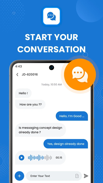 Messages - SMS, Text Message - Image screenshot of android app