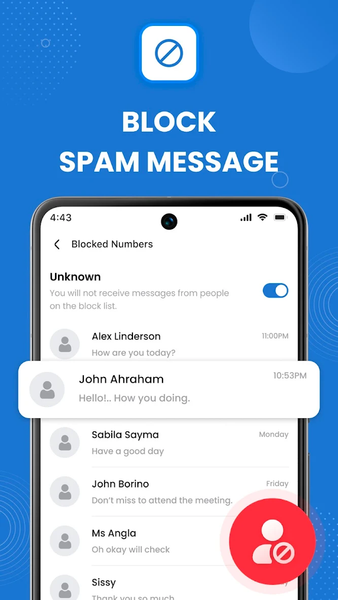 Messages - SMS, Text Message - عکس برنامه موبایلی اندروید