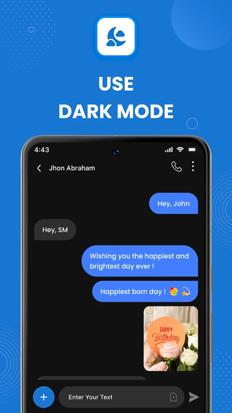 Messages - SMS, Text Message - عکس برنامه موبایلی اندروید