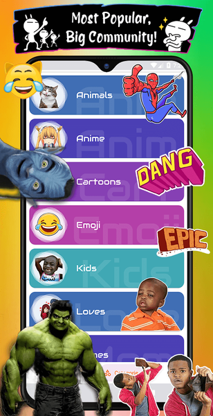 WASticker - Emoji & Meme - Image screenshot of android app