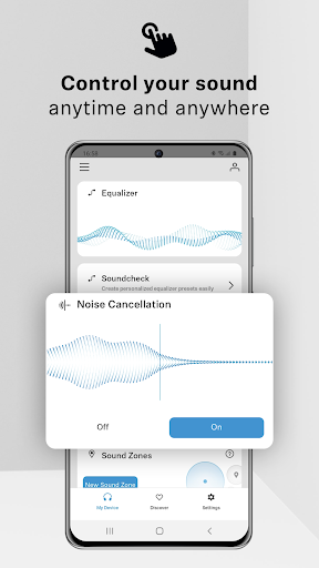 Sennheiser Smart Control - Image screenshot of android app