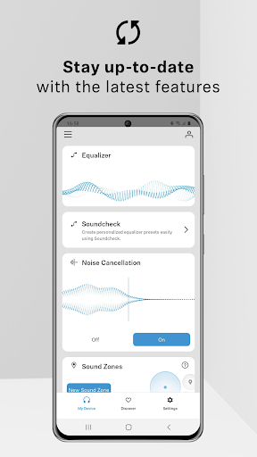 Sennheiser Smart Control - عکس برنامه موبایلی اندروید