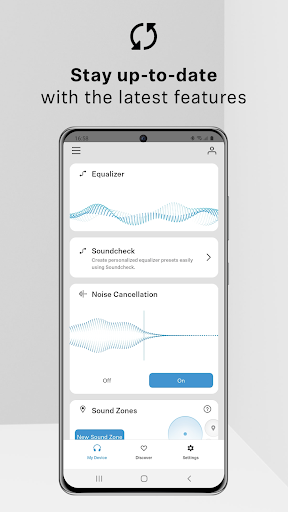 Sennheiser Smart Control - Image screenshot of android app
