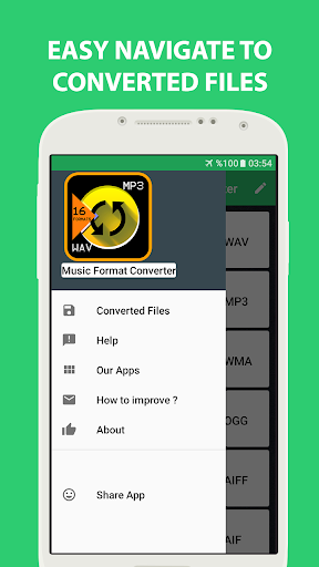 Music Format Converter Pro - عکس برنامه موبایلی اندروید